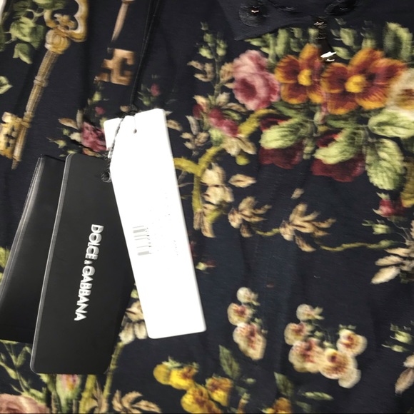 Authentic Dolce & Gabbana Floral Pencil Skirt - Picture 7 of 8